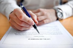 Consulting services on how to draft a will