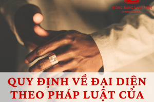 Quy định về đại diện theo pháp luật của công ty hợp danh