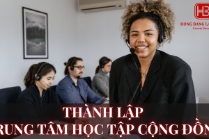 Thành lập trung tâm học tập cộng đồng