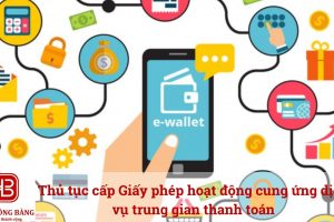 Thủ tục cấp xin Giấy phép hoạt động cung ứng dịch vụ trung gian thanh toán