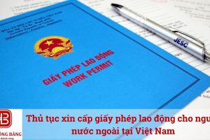 Thủ tục xin cấp giấy phép lao động cho người nước ngoài tại Việt Nam