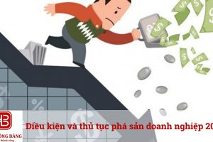 Điều kiện và thủ tục phá sản doanh nghiệp 2023