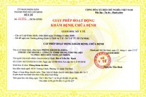 CẤP LẠI GIẤY PHÉP HOẠT ĐỘNG KHÁM BỆNH, CHỮA BỆNH